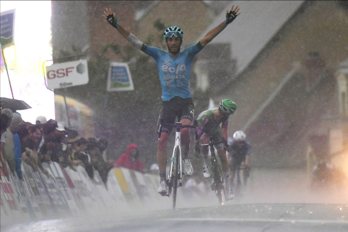 Samuele Rivi vince la prima semitappa al Tour Poitou - credit Sprint Cycling Agency