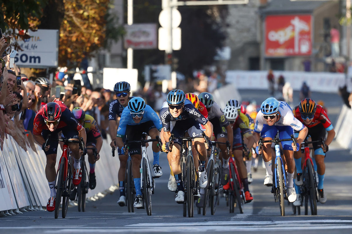 Elia Viviani vince la prima tappa della Cro Race - credit Sprint Cycling Agency