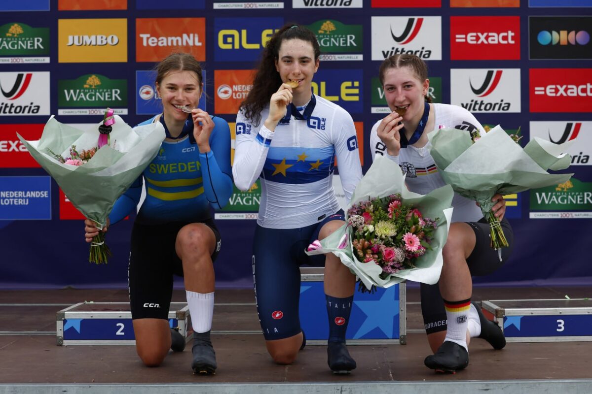 Federica Venturelli si laurea campionessa europea a cronometro