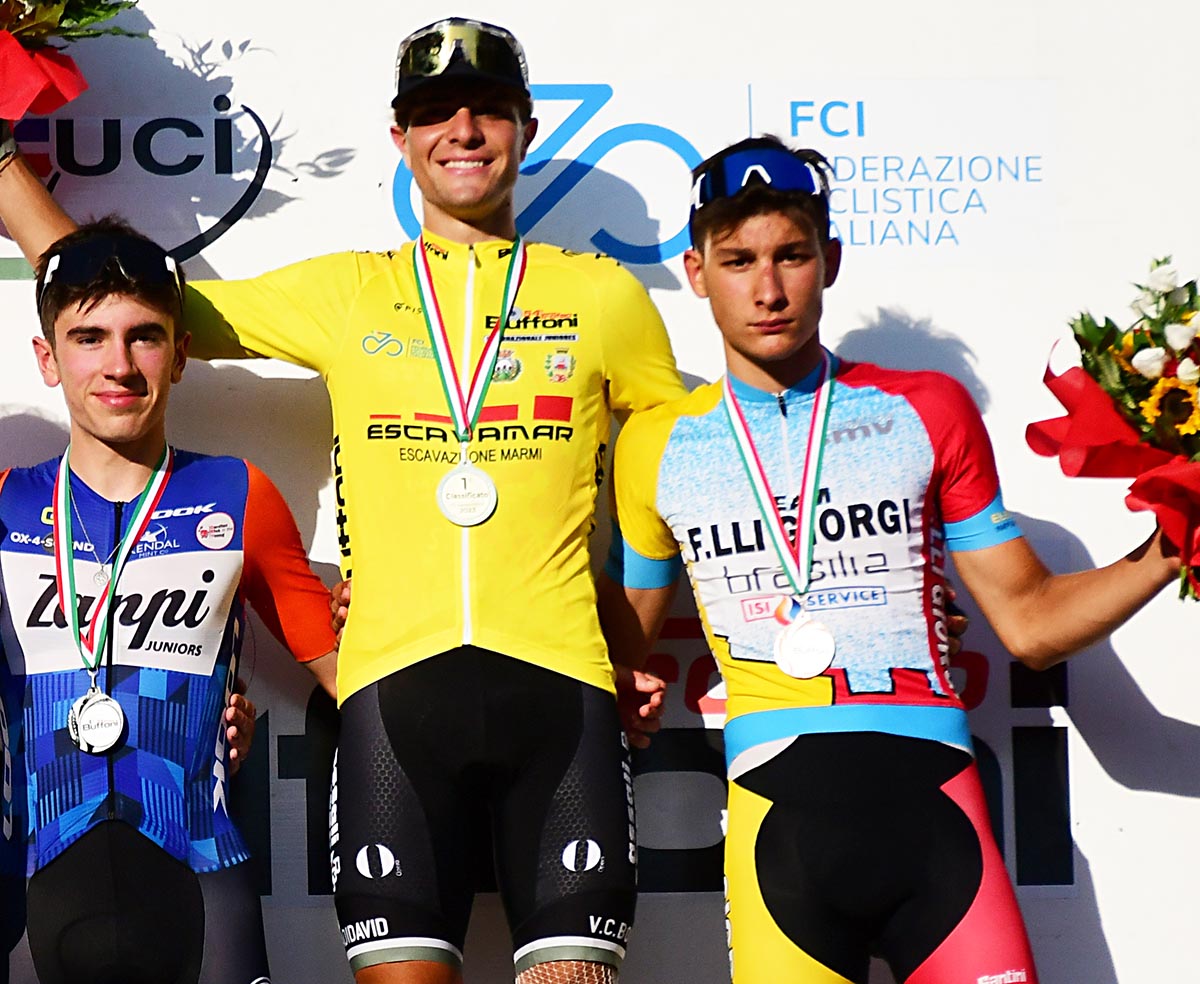 Il podio del Trofeo Buffoni - credit Rodella