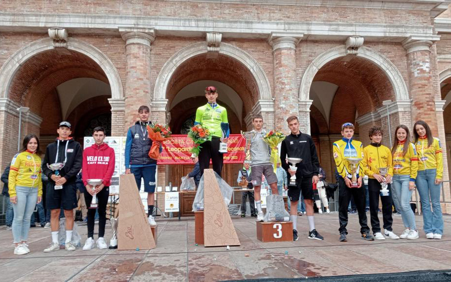 Il podio della 34° Sernano - Recanati