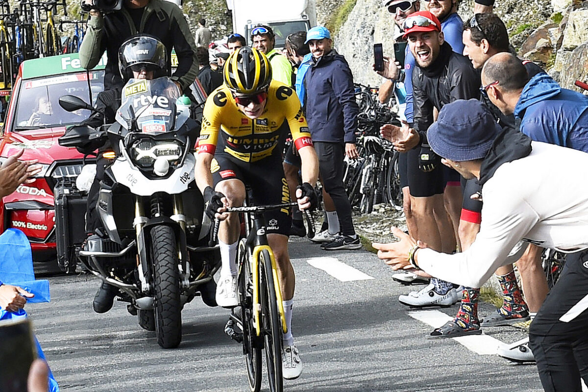 Jonas Vingegaard vince la 16° tappa della Vuelta a Espana - credit Tommaso Pelagalli -Sprint Cycling Agency