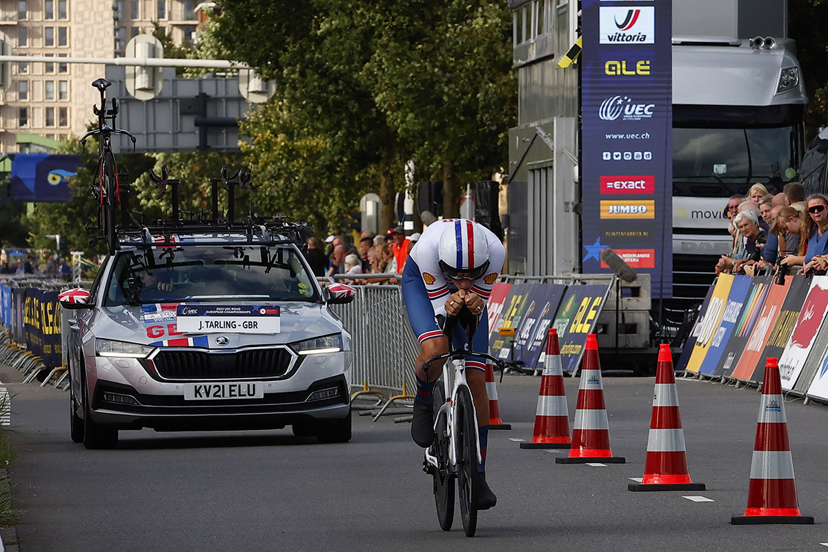 Joshua Tarling è il nuovo campione europeo a cronometro - credit sprint cycling agency