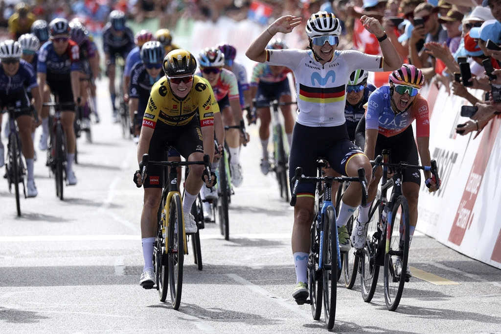 Liane Lippert vince l'ultima tappa del Tour de Romandie - credit Sprint Cycling Agency