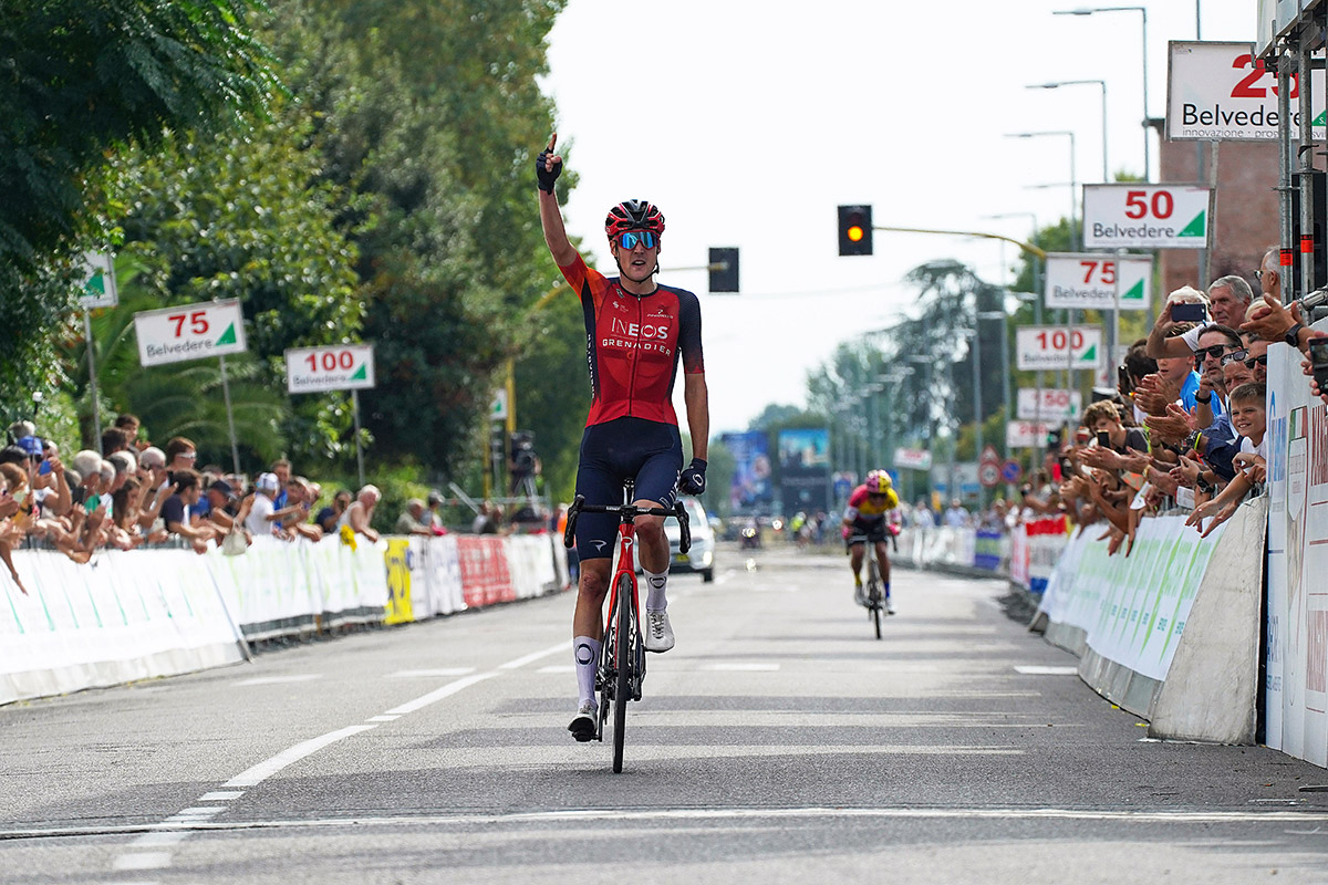 Pavel Sivakov vince il Giro della Toscana 2023 - credit Massimo Fulgenzi / Sprint Cycling Agency