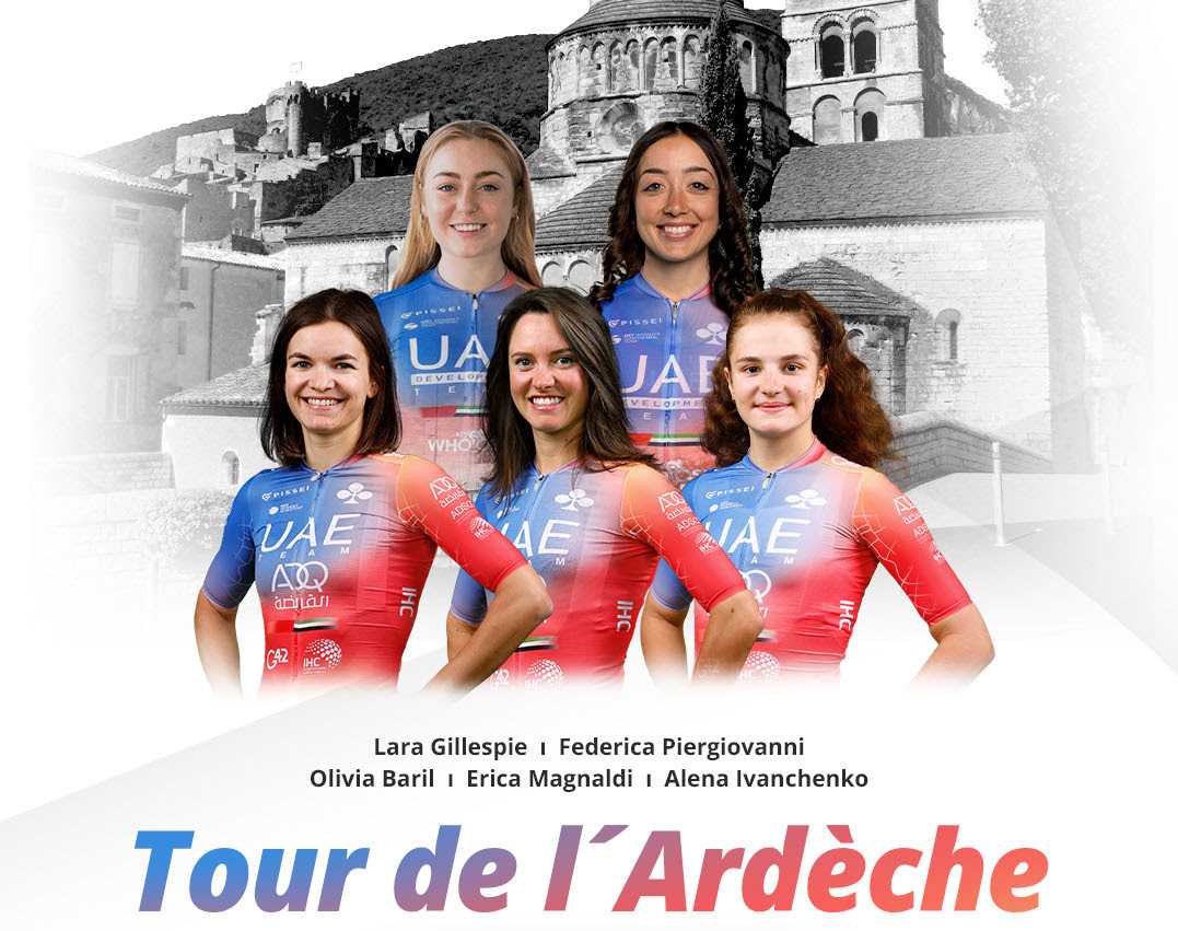 UAE Team ADQ per il Tour Féminin de l’Ardeche