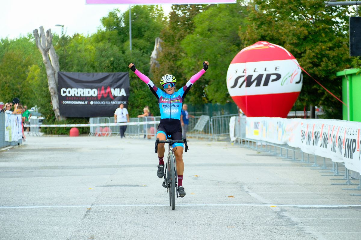 Carlotta Borello vince a Corridonia la terza tappa del Giro d'Italia Ciclocross - credit Lisa Paletti