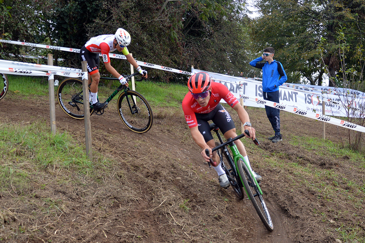 Timon Ruegg, in azione a Brugherio