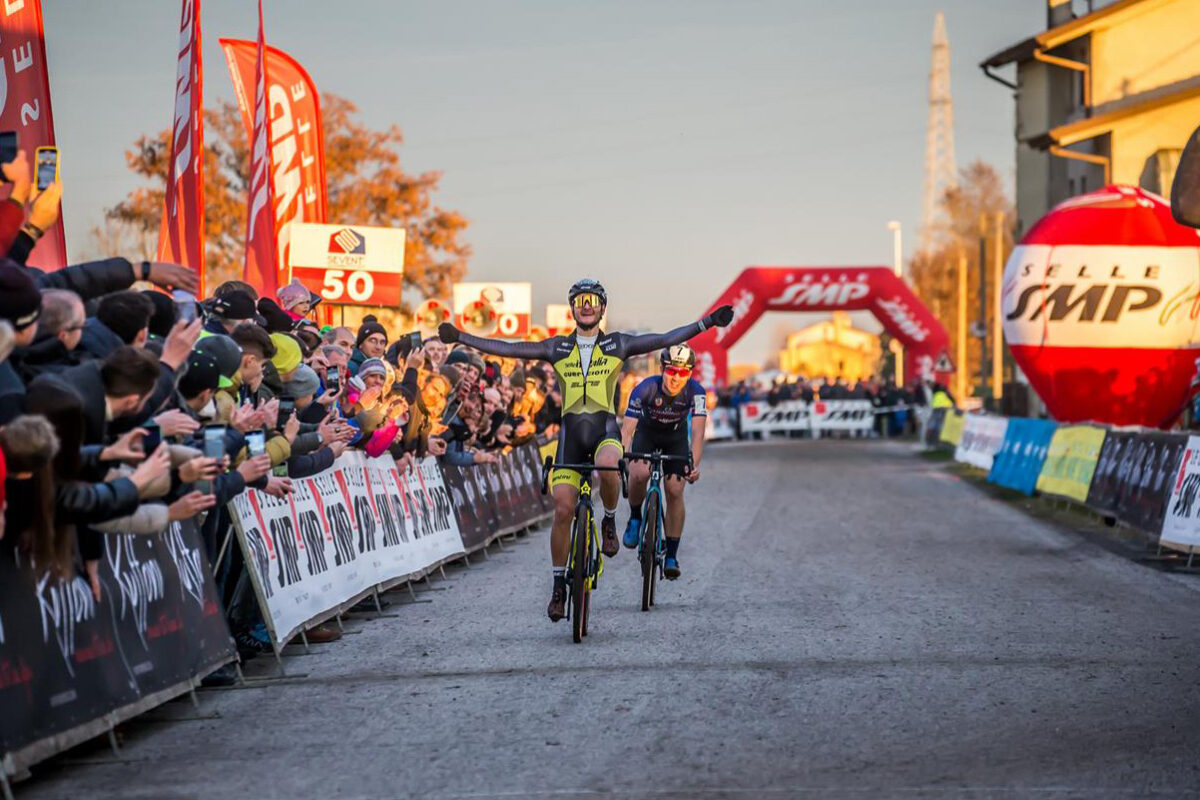 Gioele Bertolini vince il 20° Ciclocross Internazionale del Ponte - credit Alessandro Billiani