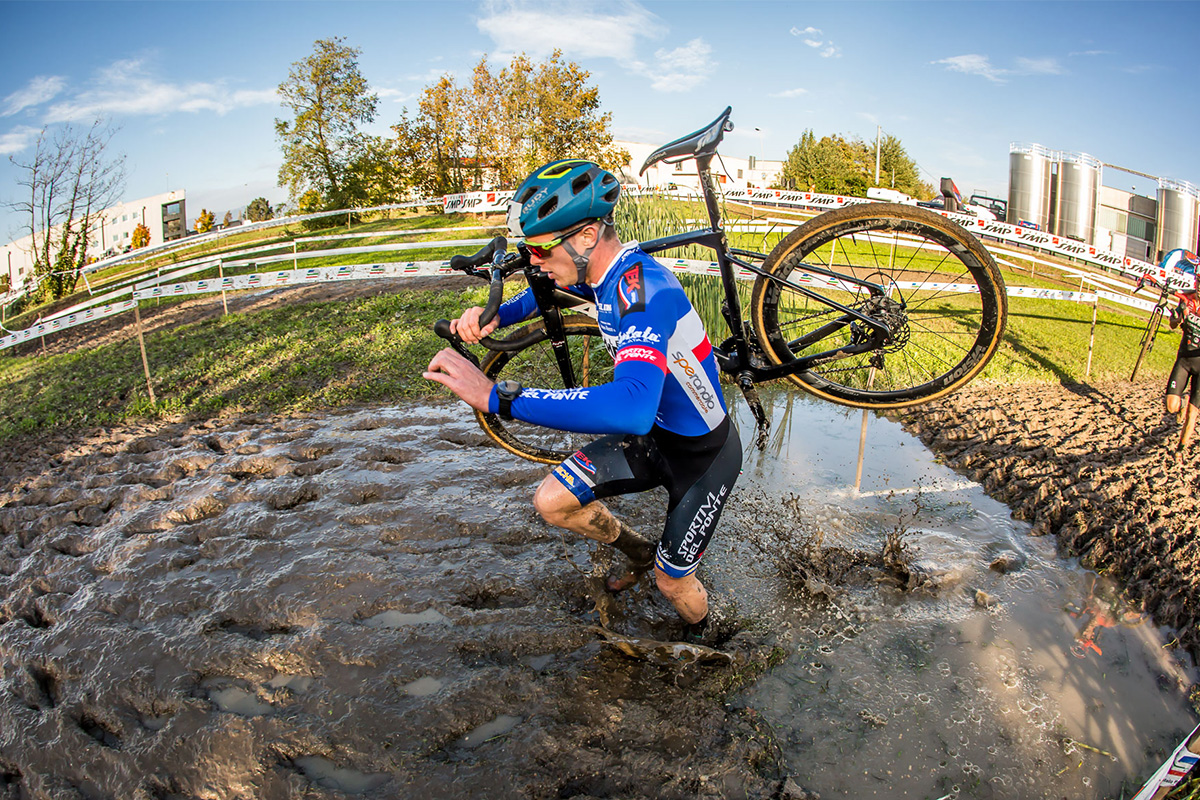 Simone Pederiva vince l'8° Cx del Brenta - credit Alessandro Billiani