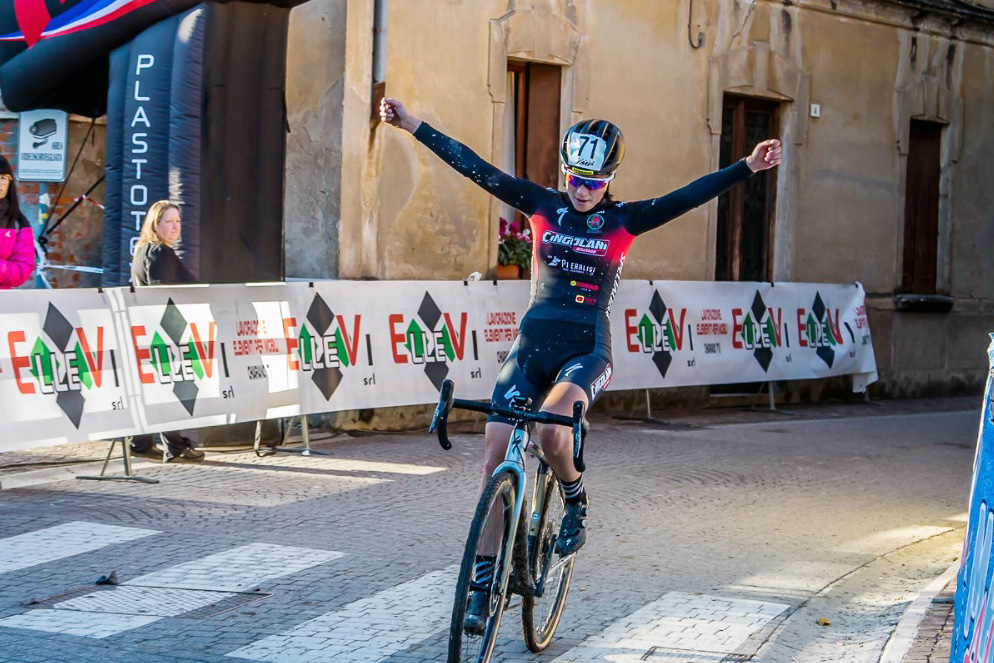 Anna Oberparleiter (Team Cingolani), prima a Motta di Livenza - credit Alessandro Billiani