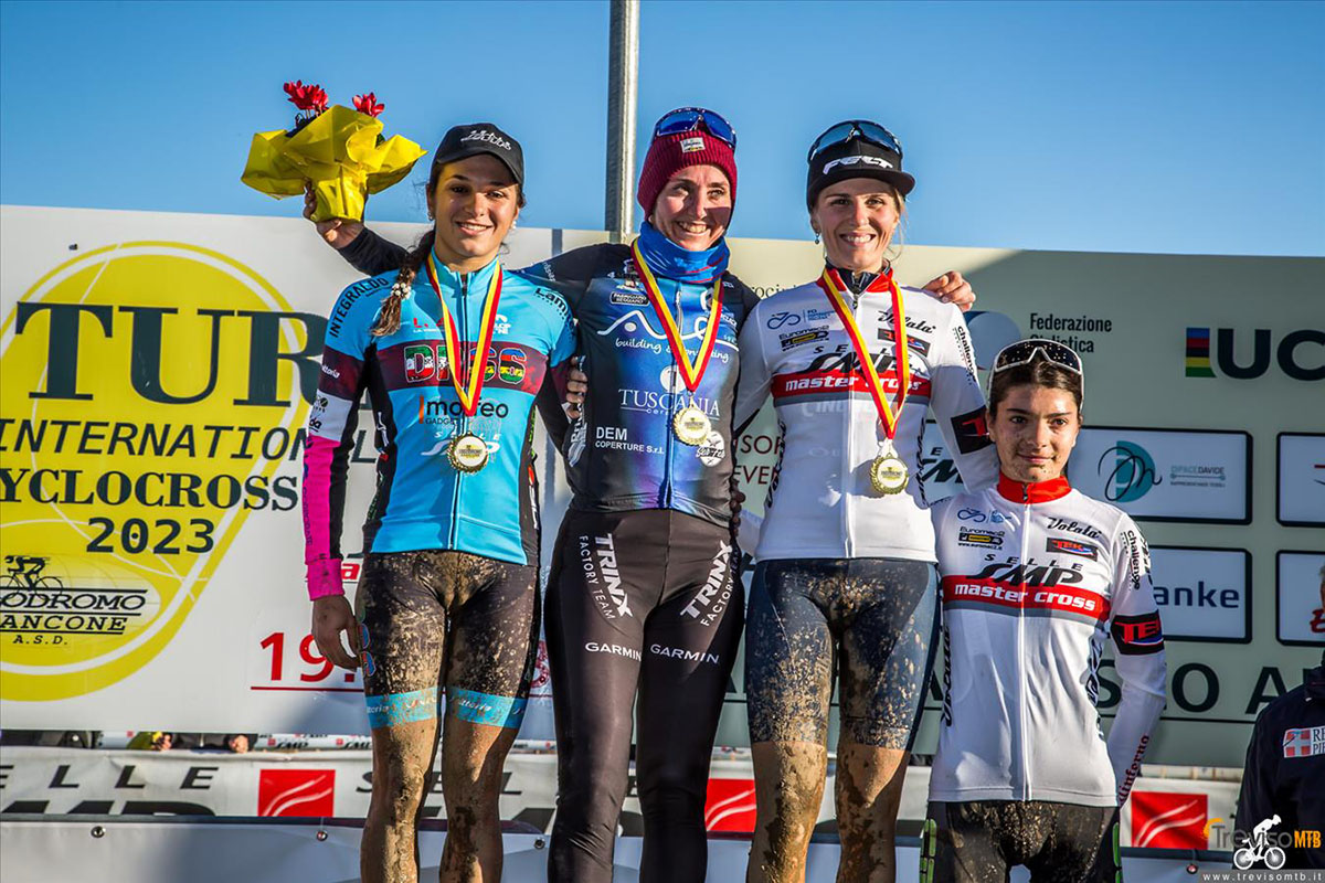 Rebecca Gariboldi e Angelica Coluccini, leader del circuito Master Cross Selle SMP - credit Alessandro Billiani