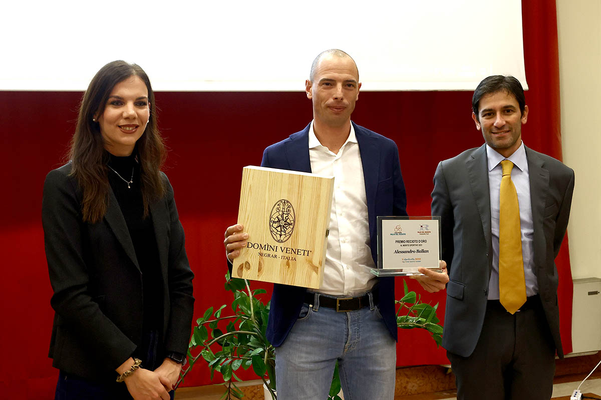 Alessandro Ballan riceve il premio "Recioto d'oro"