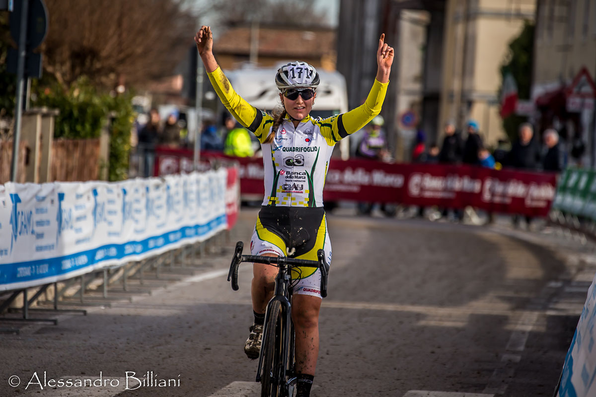 Beatrice Fontana vince il 31° Ciclocross del Meschio - credit Alessandro Billiani