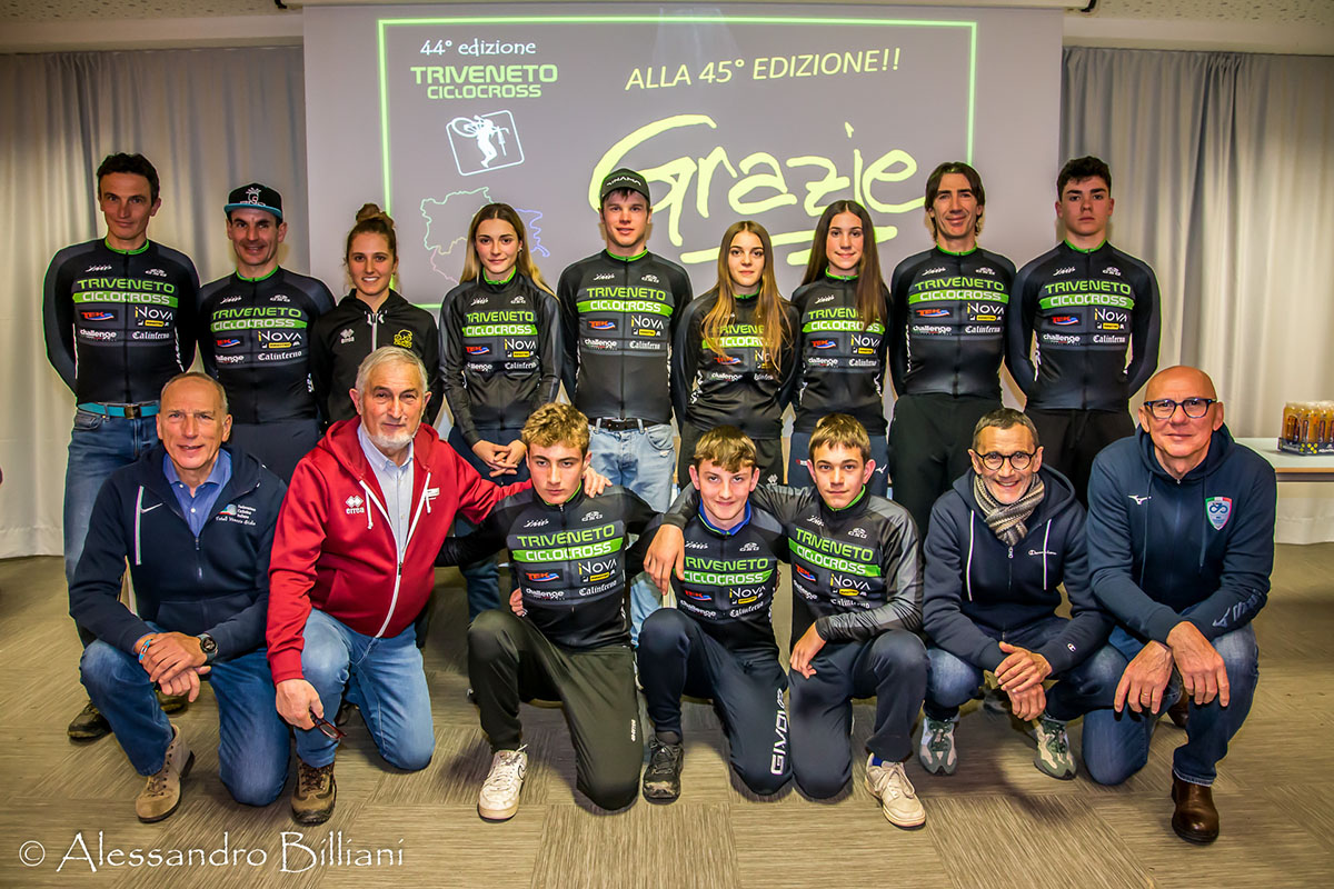 I vincitori del Trofeo Triveneto Ciclocross - credit Alessandro Billiani