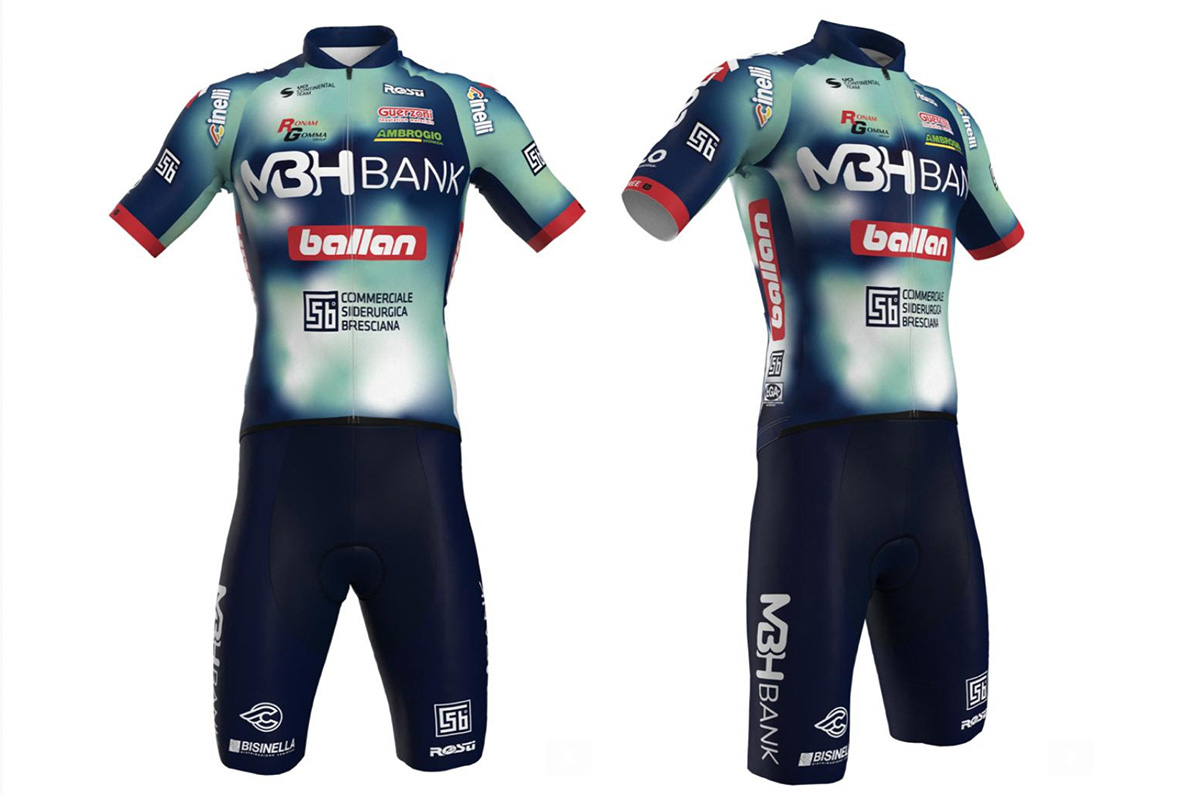 Il kit della Team MBH Bank Colpack Ballan CSB 2024