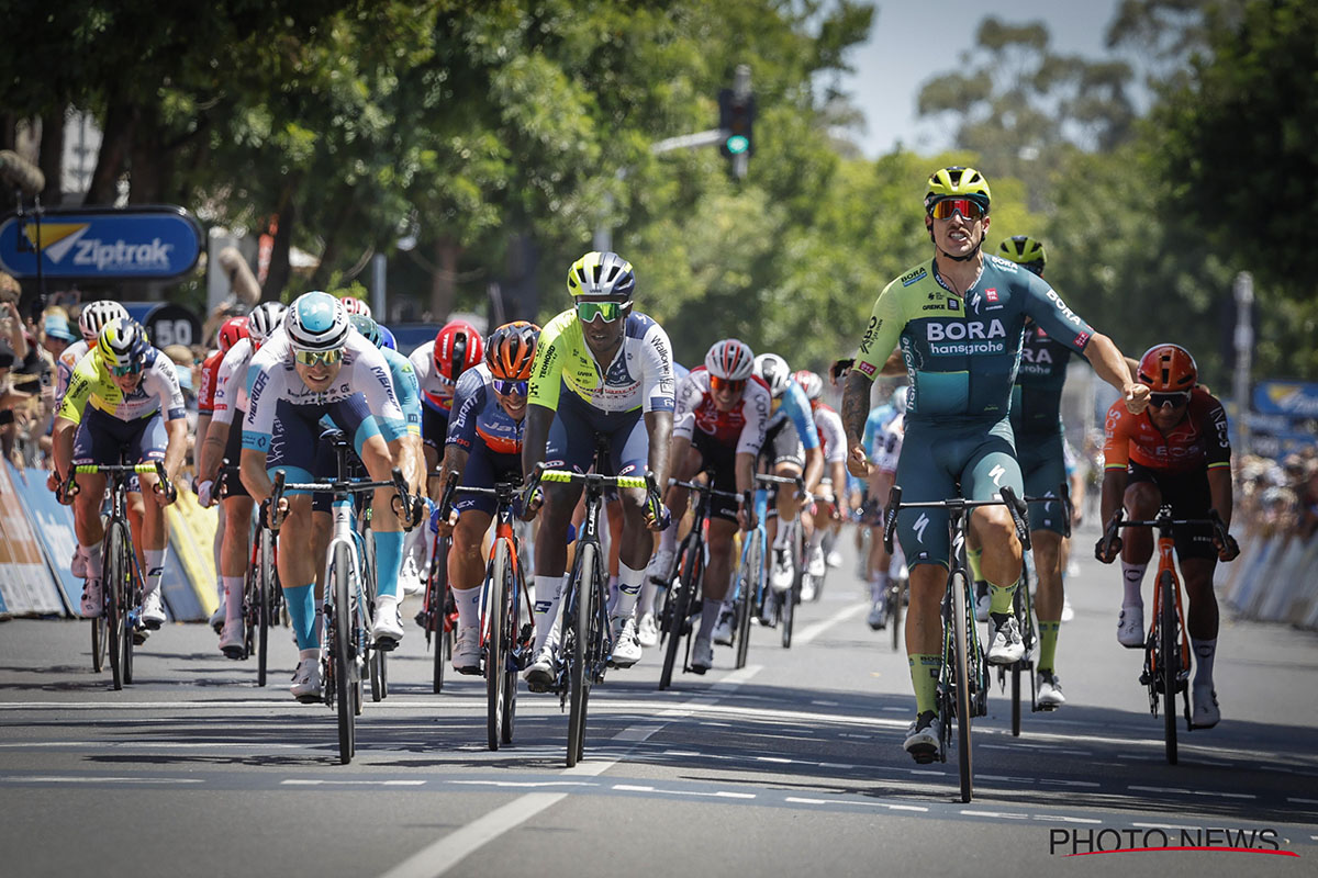 Sam Welsford vince la prima tappa del Tour Down Under 2024 - credit PhotoNews