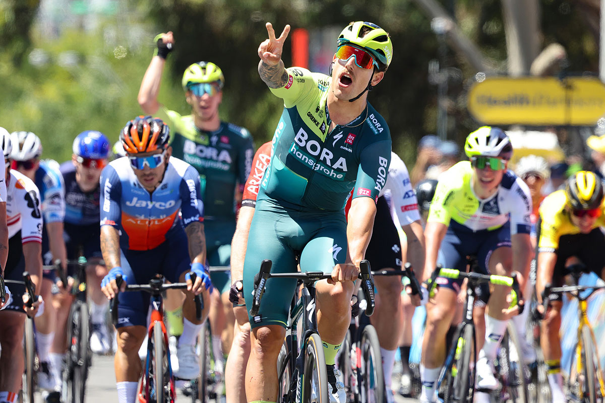 Sam Welsford vince la terza tappa del Tour Down Under 2024 - credit Sprint Cycling Agency