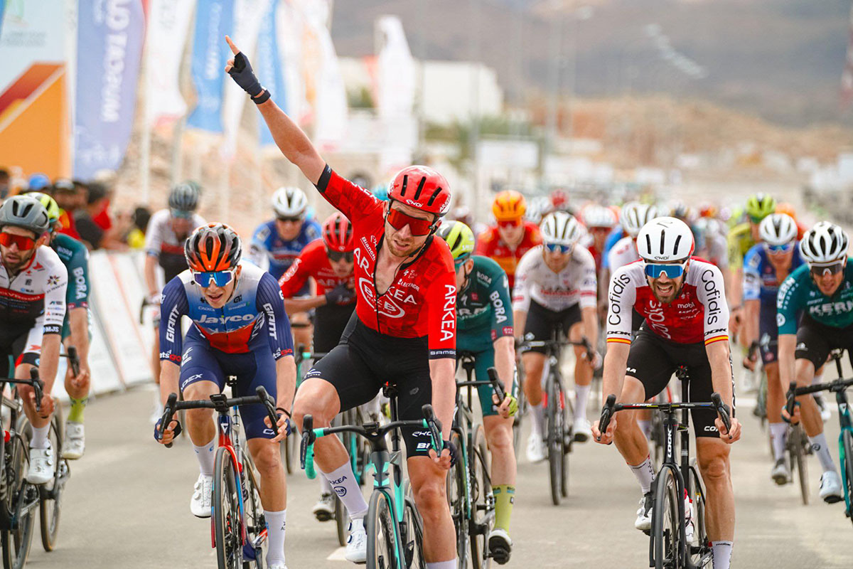 Amaury Capiot vince la quarta tappa del Tour of Oman - credit Tour of Oman