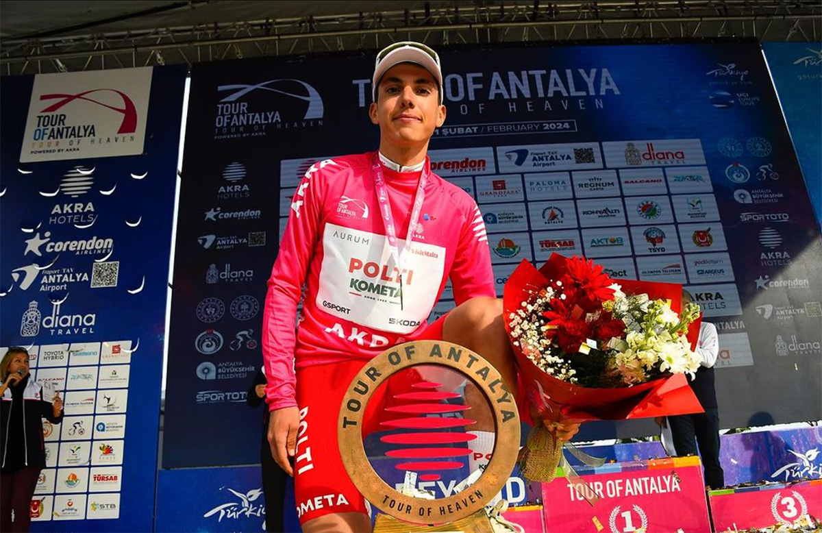 Davide Piganzoli vince il Tour of Antalya - credit Sprint Cycling Agency