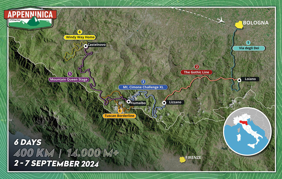 Mappa Appenninica MTB Stage Race 2024