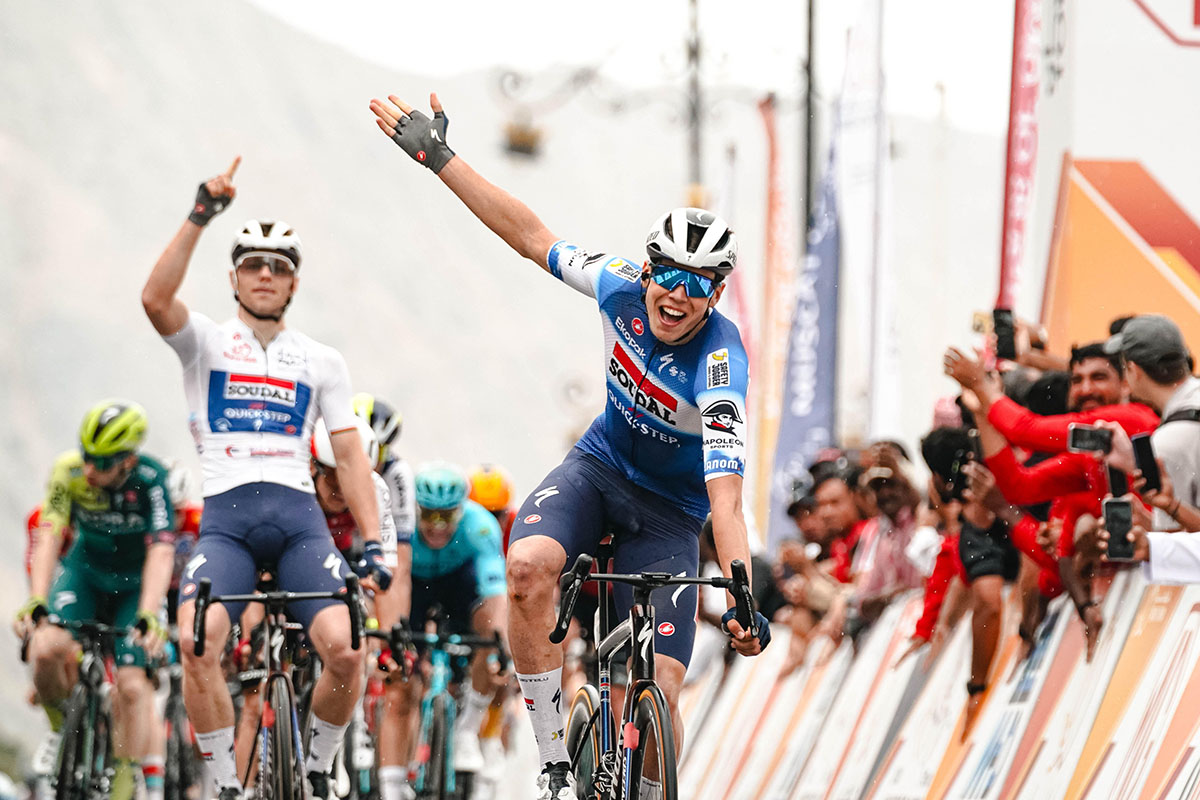 Paul Magnier vince la terza tappa del Tour of Oman - credit Tour of Oman