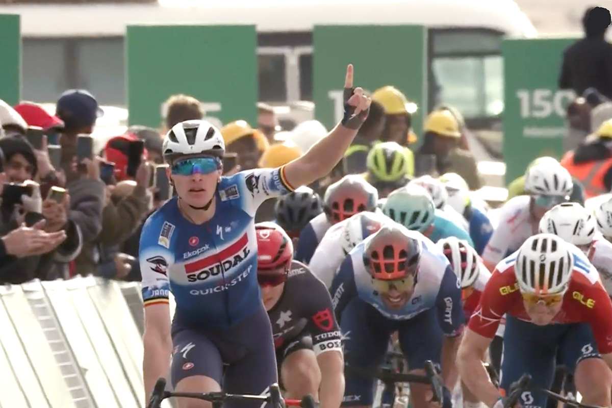 Tim Merlier vince la terza tappa dell'Alula Tour 2024