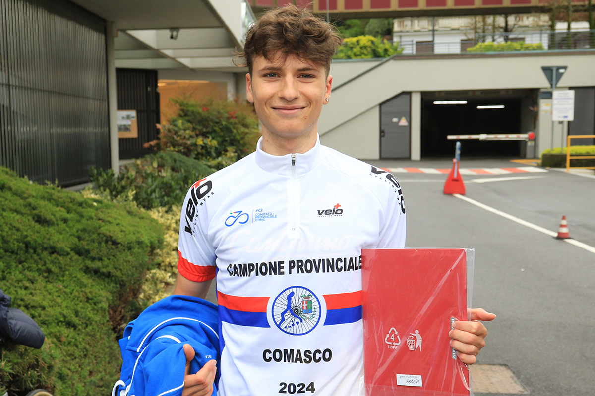 Alberto Antenucci (Canturino), campione comasco degli juniores 2024 - credit