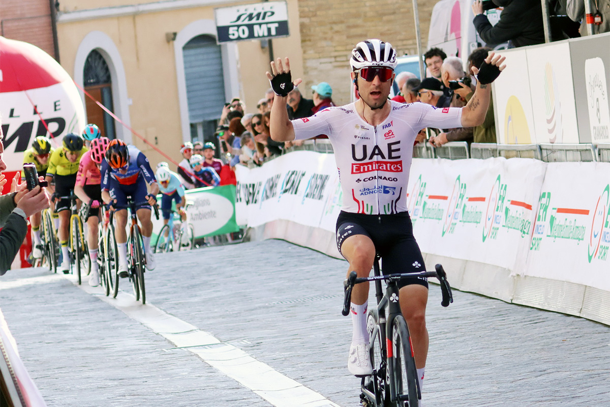 Diego Ulissi vince la 2° tappa della Settimana Coppi e Bartali - credit Photobicicailotto
