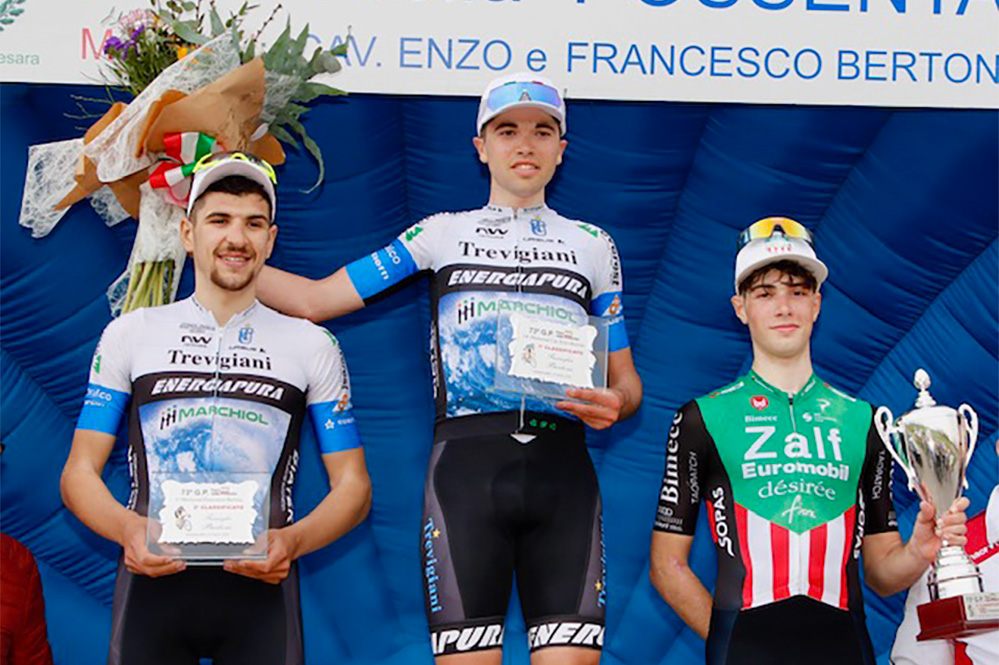 Il podio del 73° GP Fiera Possenta - credit Photobicicailotto