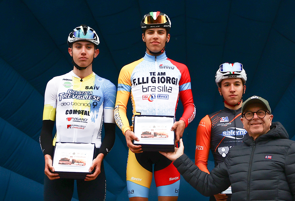 Il podio del Trofeo Tecnomeccanica - credit Rodella