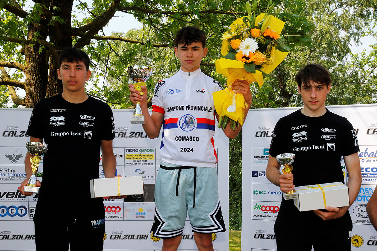 Il podio monomarca del 37° Trofeo Remo Calzolari - credit Berry