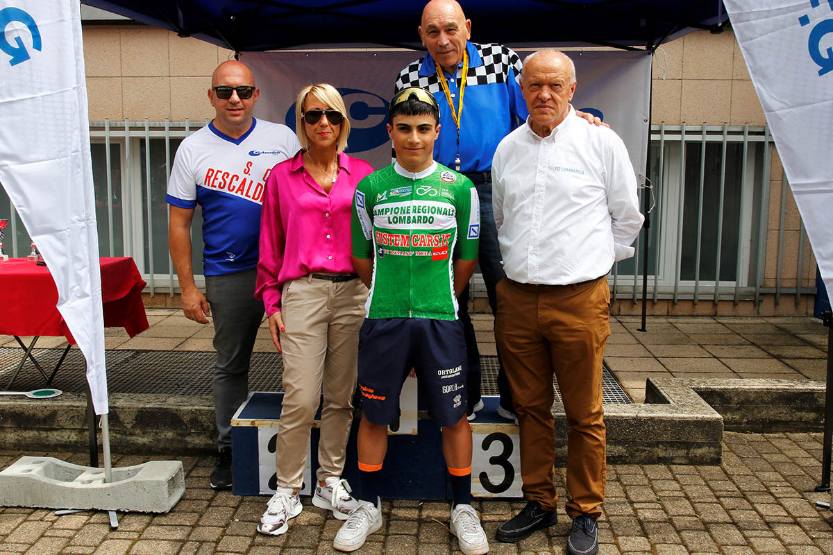 Matteo Botta vince il Gp Rescaldese ed è il nuovo campione lombardo degli Esordienti 2° anno - photo Berry