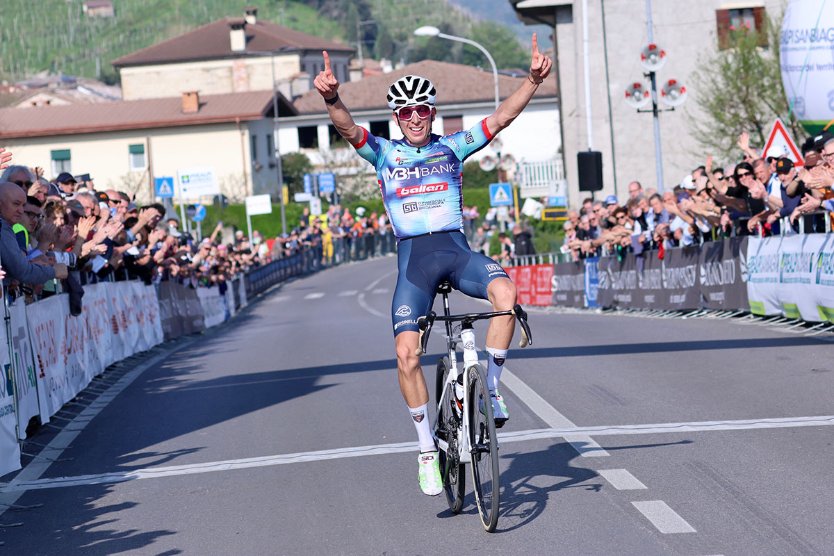 Pavel Novak (MBH Bank Colpack Ballan) vince il Trofeo Piva - credit Photobicicailotto