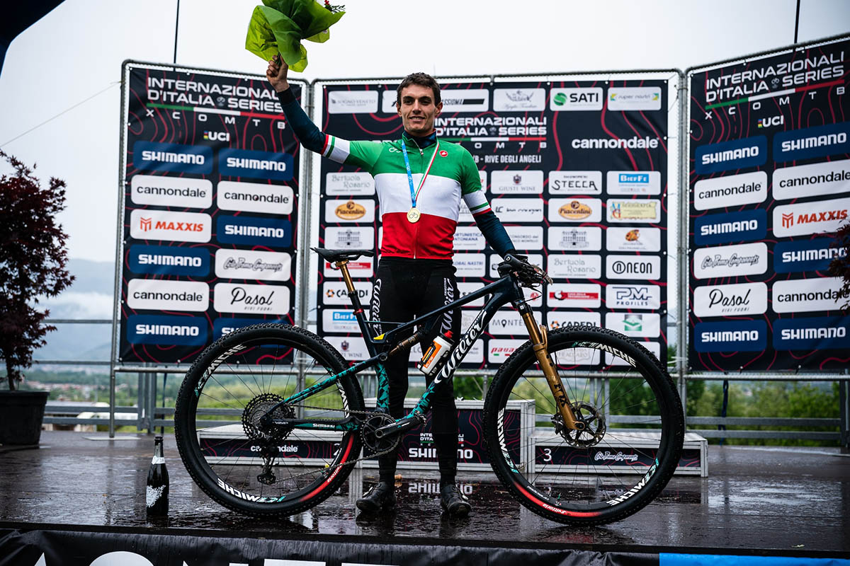 Simone Avondetto vince il campionato italiano Short Track 2024 - credit Wilier Pirelli