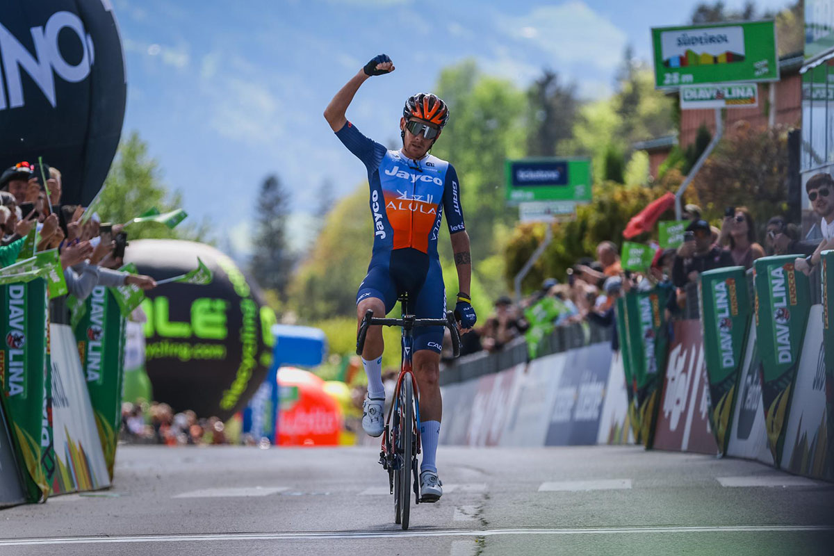 Alessandro De Marchi vince la seconda tappa del Tour of the Alps 2024 - credit Josef Vaishar