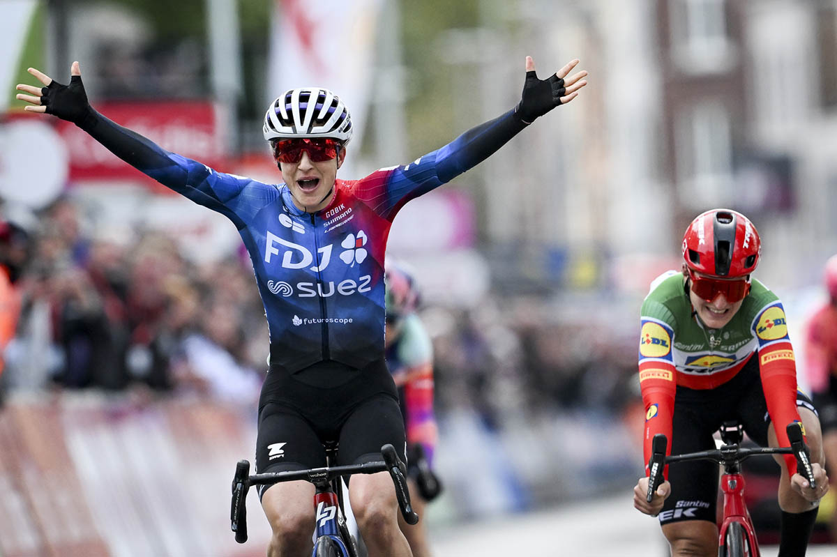 Grace Brown vince la Liegi-Bastogne-Liegi 2024 - credit A.S.O. Billy Ceusters