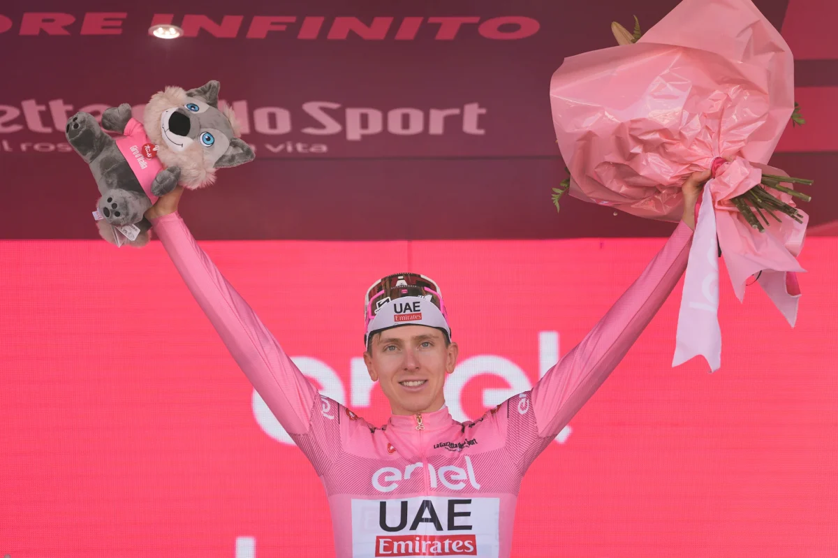 Tadej Pogacar vince a Bassano del Grappa - Photo Credits: LaPresse