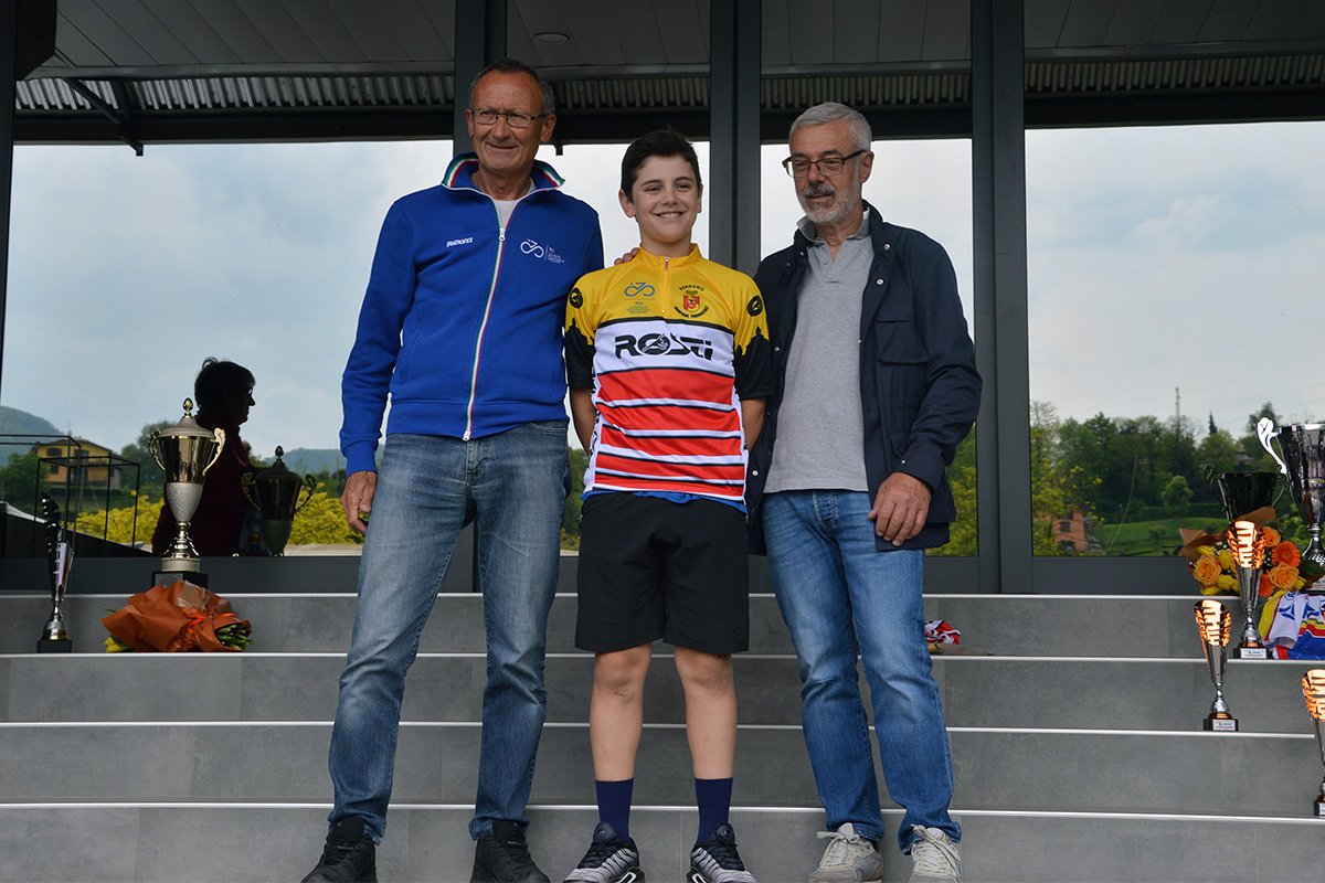 Cristiano Togni (Pedale Brembillese) nuovo campione bergamasco degli Esordienti 1° anno