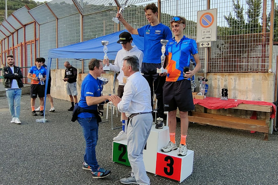 Michelangelo Parisi, terzo tra gli juniores a Messina