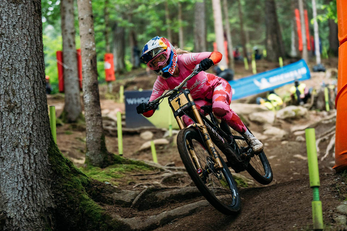 Tahnee Seagrave vince sulla Black Snake della Val di Sole - credit Daniele Molineris