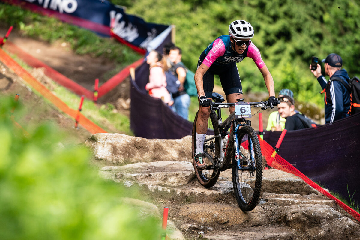 Valentina Corvi, quarta tra le U23 in Val di Sole - credit Alessio Pederiva