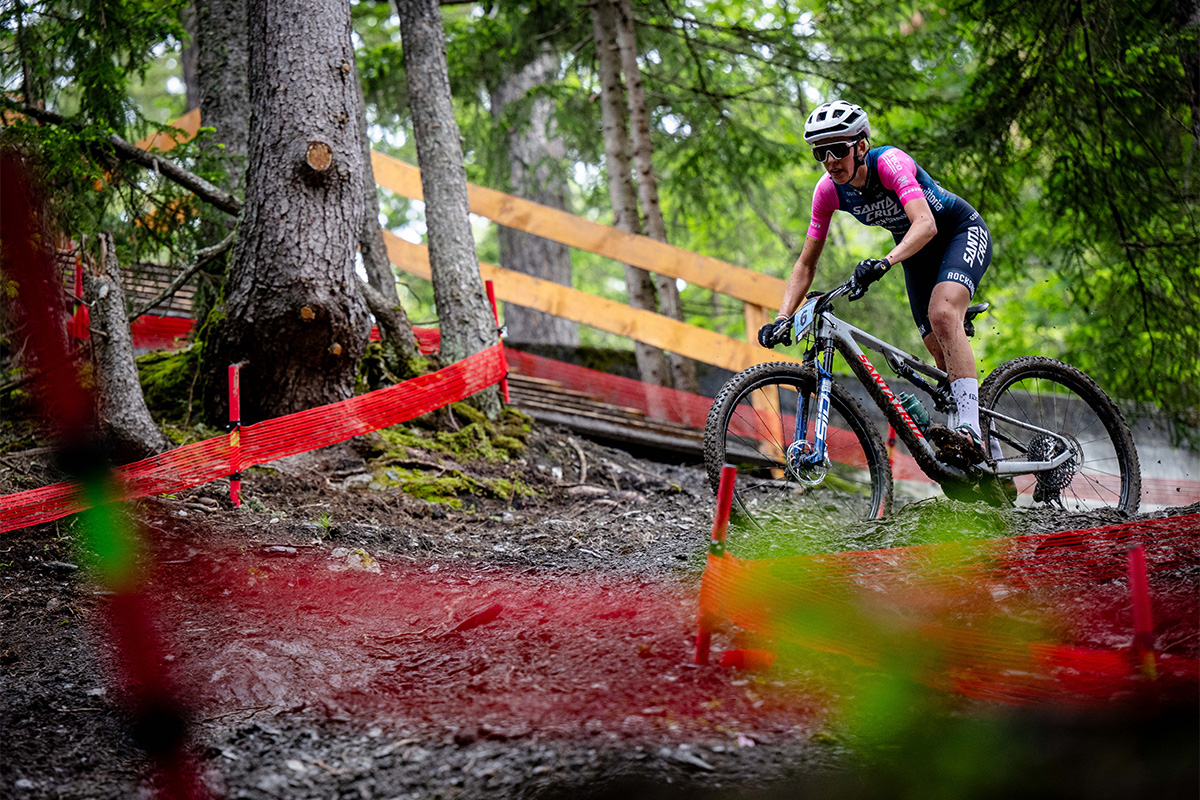Valentina Corvi, sesta tra le U23 a Crans-Montana - credit jAgenceKros_Remi_FABREGUE