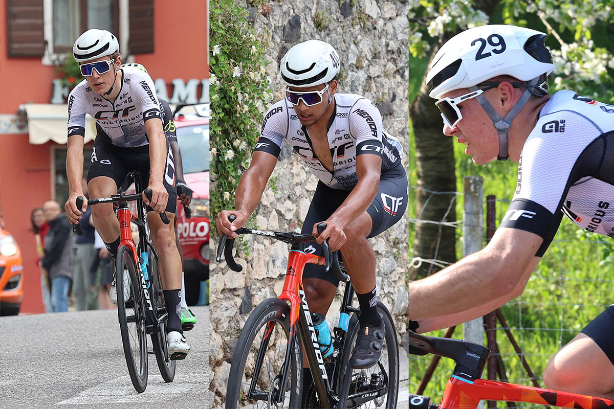 Erzen, Skerl e Van Der Meulen tra i pro nel 2025 con il Team Bahrain Victorious