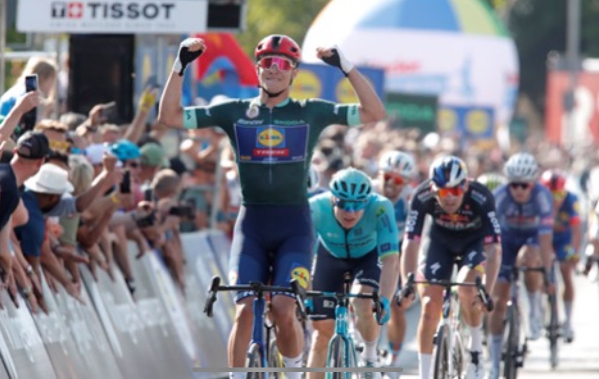 Milan vince la terza tappa - ©Lidl Deutschland Tour / Roth-Foto