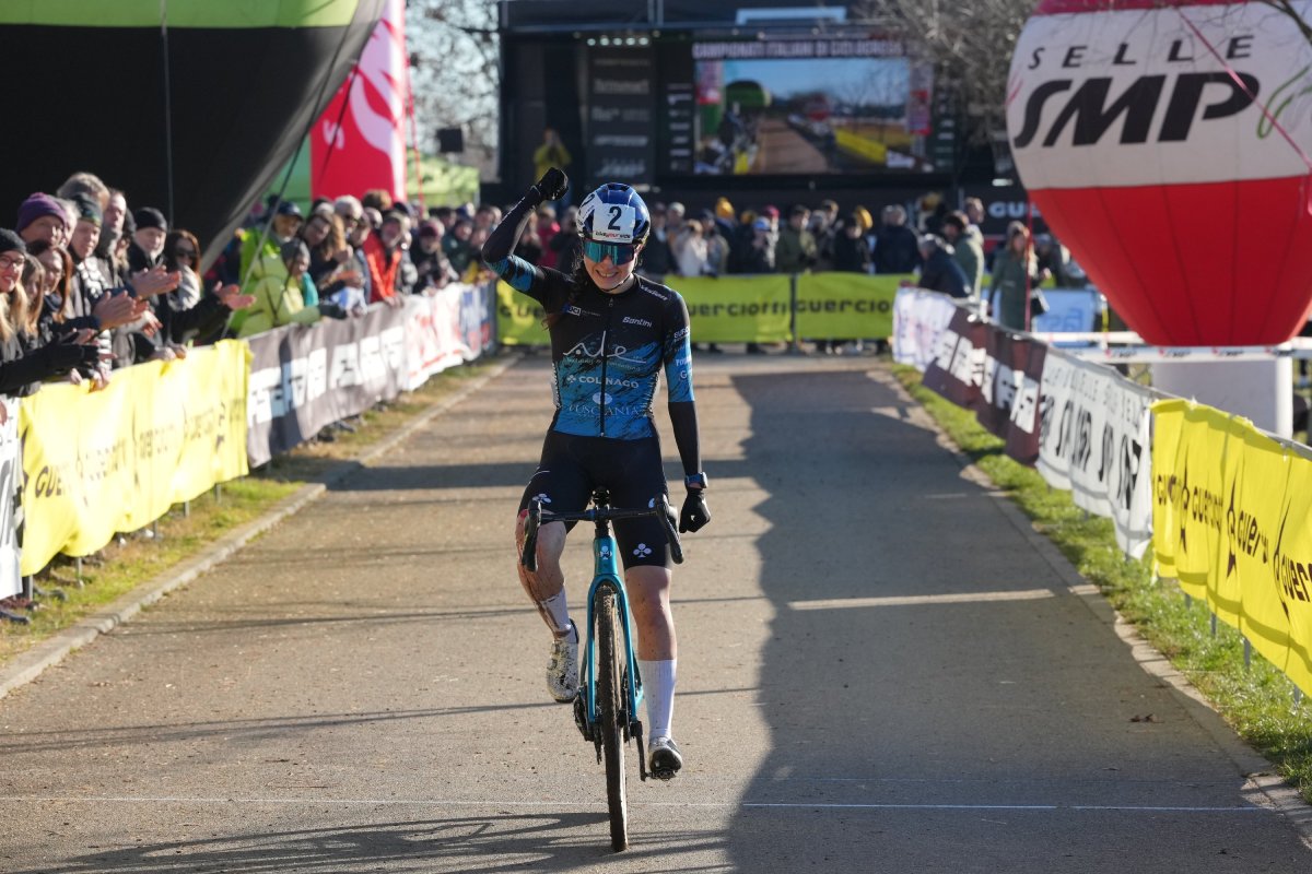 Nicole Azzetti si laurea campionessa italiana di ciclocross tra le junior - credit Giorgio De Negri