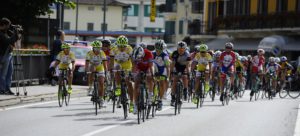 Un passaggio del Piccolo Giro d’Oro per Esordienti