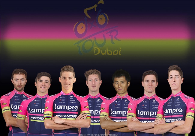 Lampre-Merida per il Dubai Tour