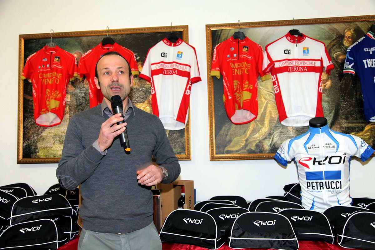 Gianluca Liber, presidente provinciale FCI Verona (foto Photobicicailotto)