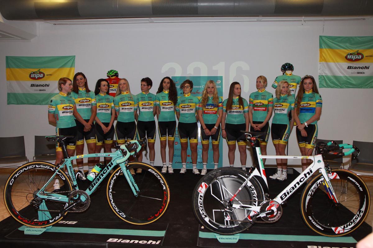 Team Inpa Bianchi Giusfredi, la squadra 2016